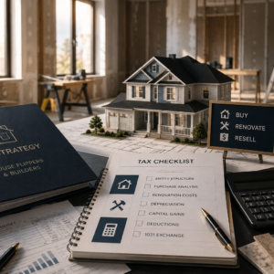 Налоги для House Flippers и Builders