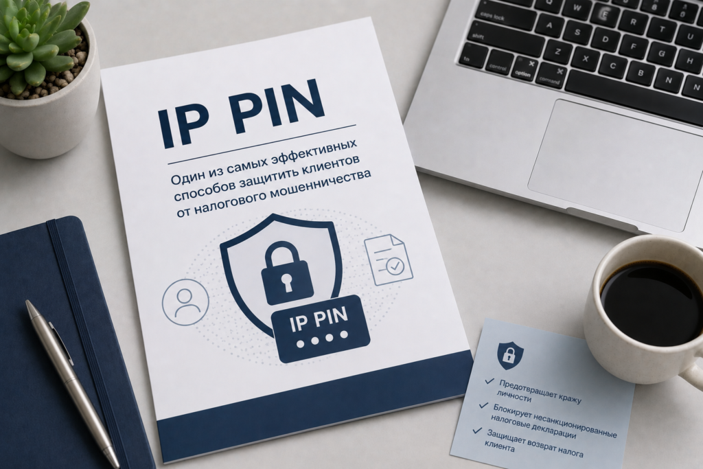 IP PIN: один из самых эффективных способов защитить клиентов от налогового мошенничества