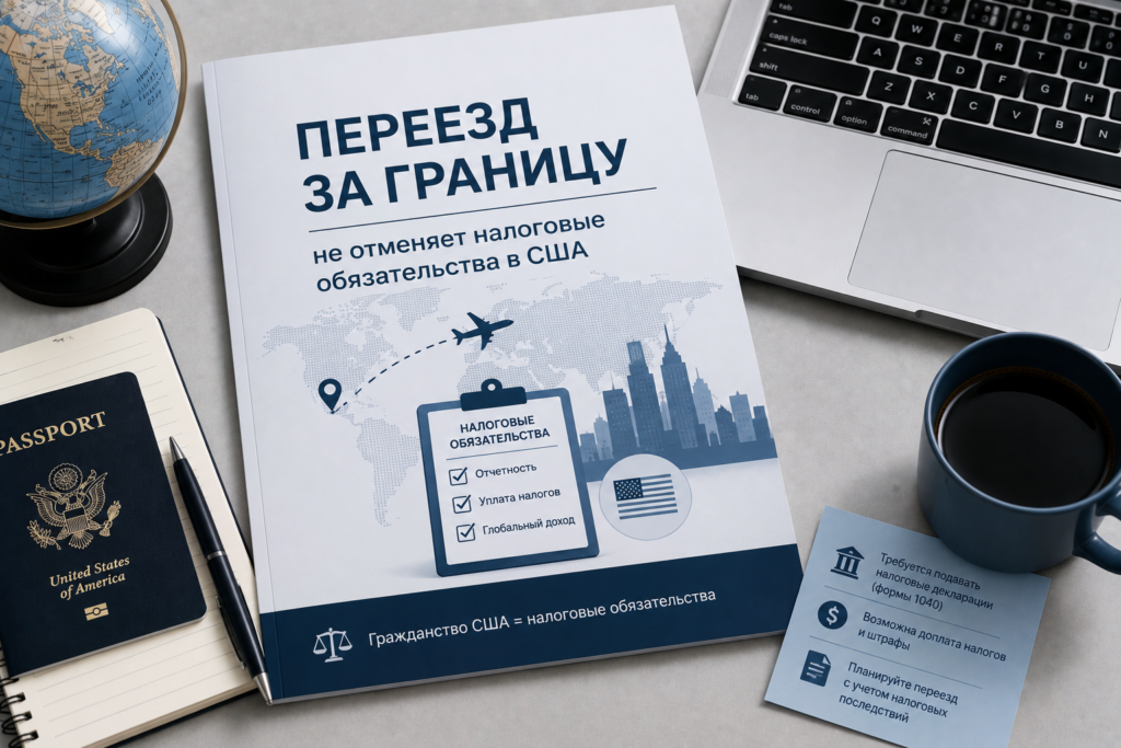 Переезд за границу не отменяет налоговые обязательства в США